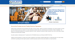 Desktop Screenshot of majesticsales.net